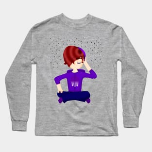 Music and Relaxing Long Sleeve T-Shirt